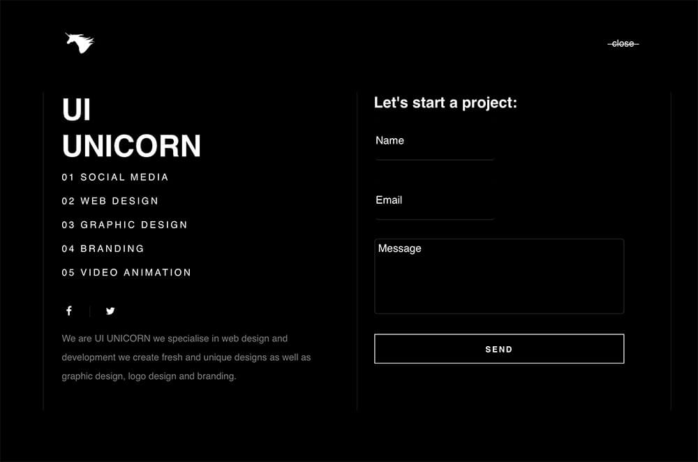 good Inspiration navigation effect 5