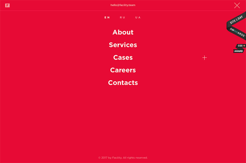 good Inspiration navigation effect 3
